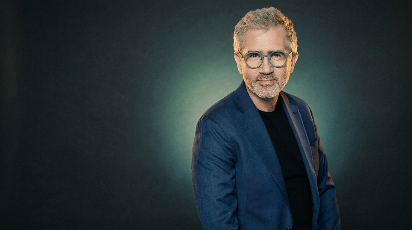 Bård Brænde som konferansier på et arrangement
